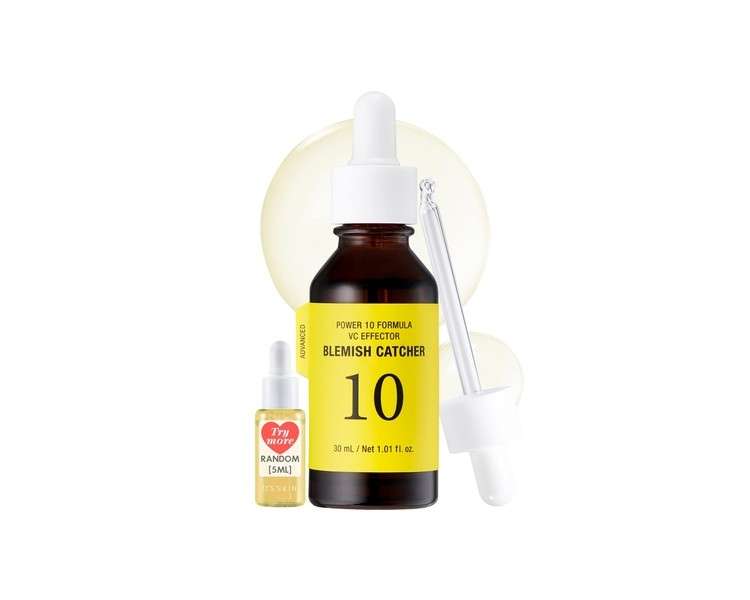 It'S SKIN Power 10 Formula VC Effector Ampoule Serum 30ml Green Tea Extract - Moisturizing Serum for Freckles and Skin Blemishes