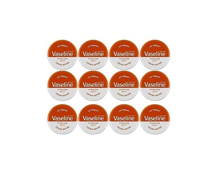 Vaseline Lip Therapy with Cocoa Butter Petroleum Jelly Pocket Size 20g