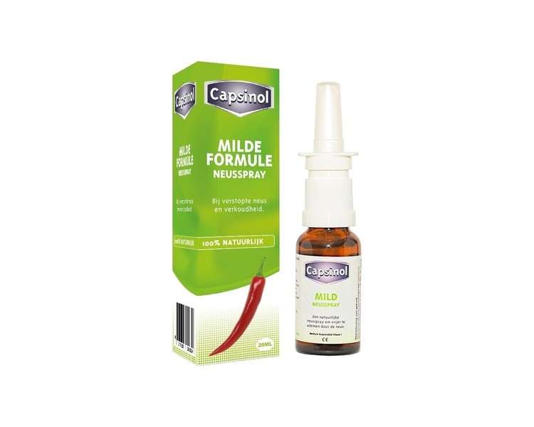 Capsinol Nasal Spray Mild Formula