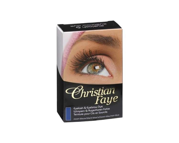 Christian Faye Blue/Black Eyebrow/Eyelash Dye