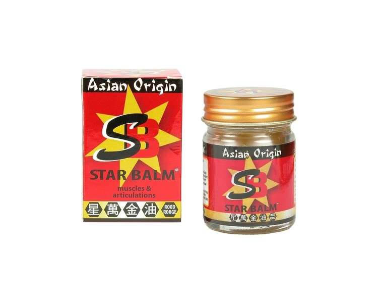 Star Balm Red Muscle Balm 25g