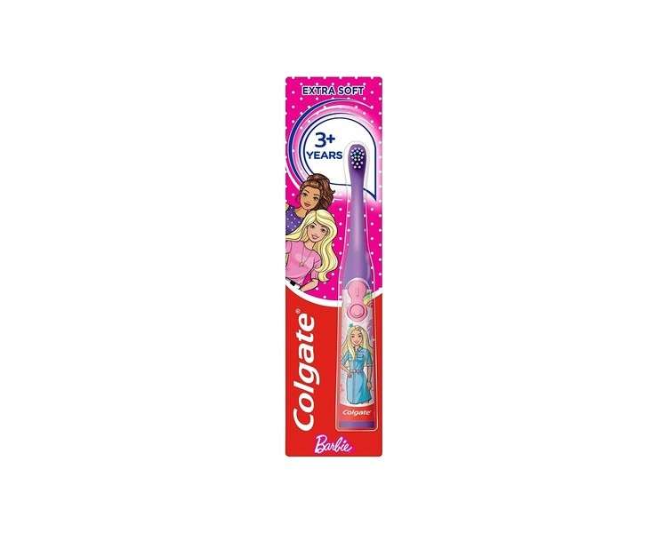 Colgate Barbie Kids Battery Powered Toothbrush Assorted Colors