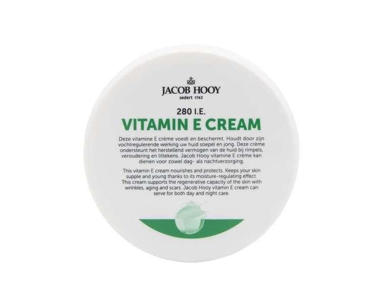 Jacob Hooy Vitamin E Cream 140g