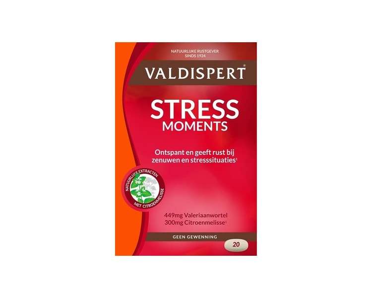 Valdispert Stress Moments 20 Tablets