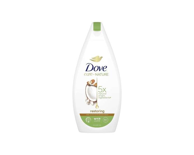 Dove Coconut and Almond Milk Oil Shower Gel - 500ml