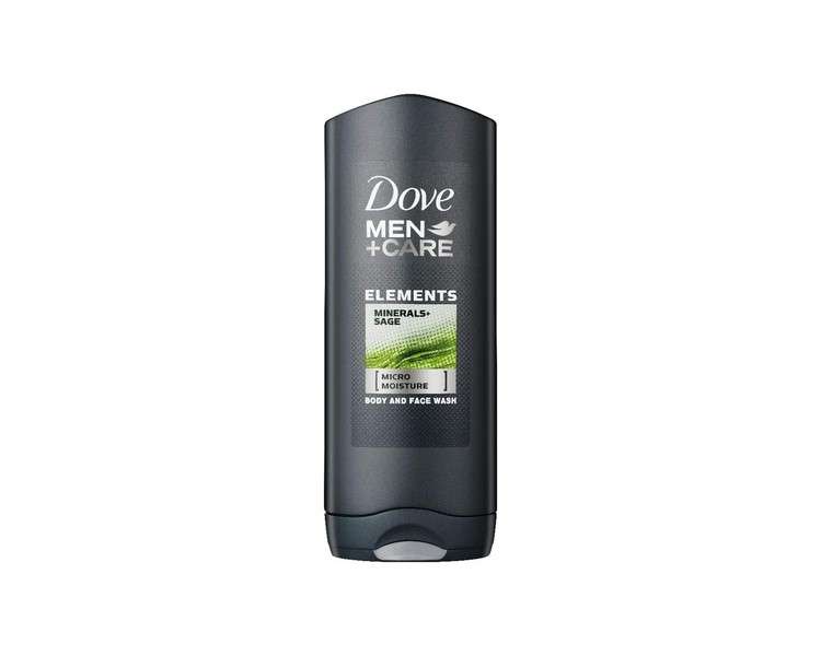 Dove Men+Care Elements Minerals and Sage Body Wash 400ml