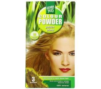 Hennaplus Golden Blond Hair Color Powder