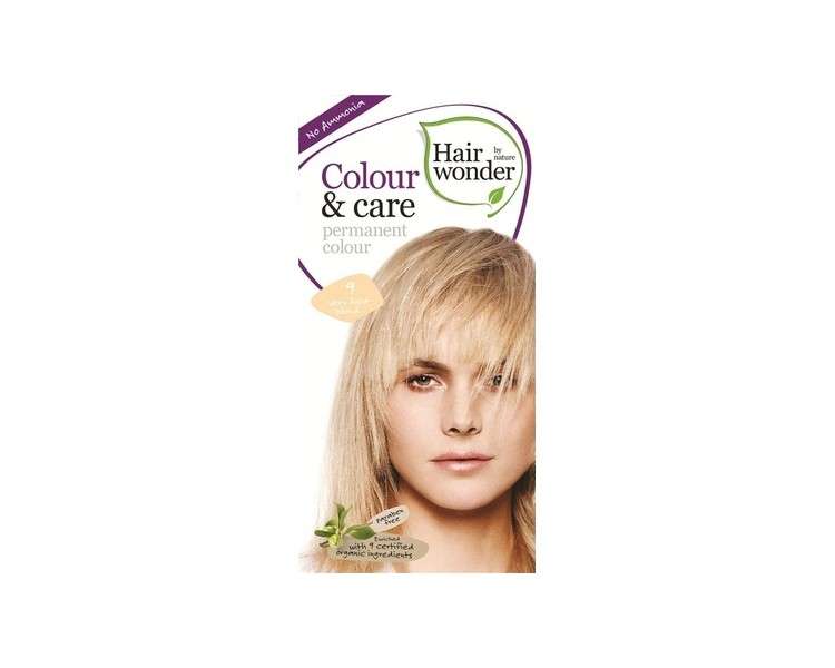 Hairwonder Colour & Care Very Light Blonde 9 - 100ml