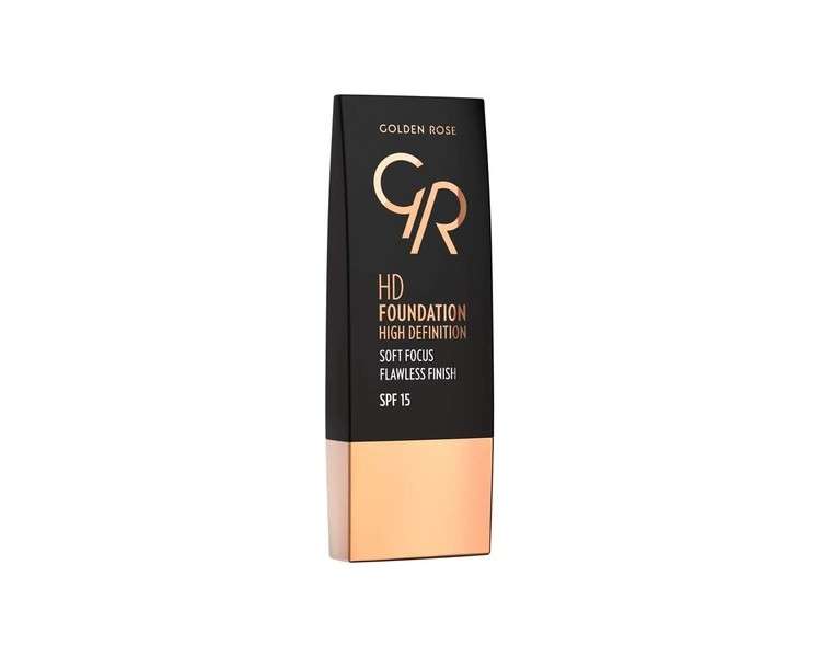 Golden Rose HD Foundation HD Definition 107 Natural