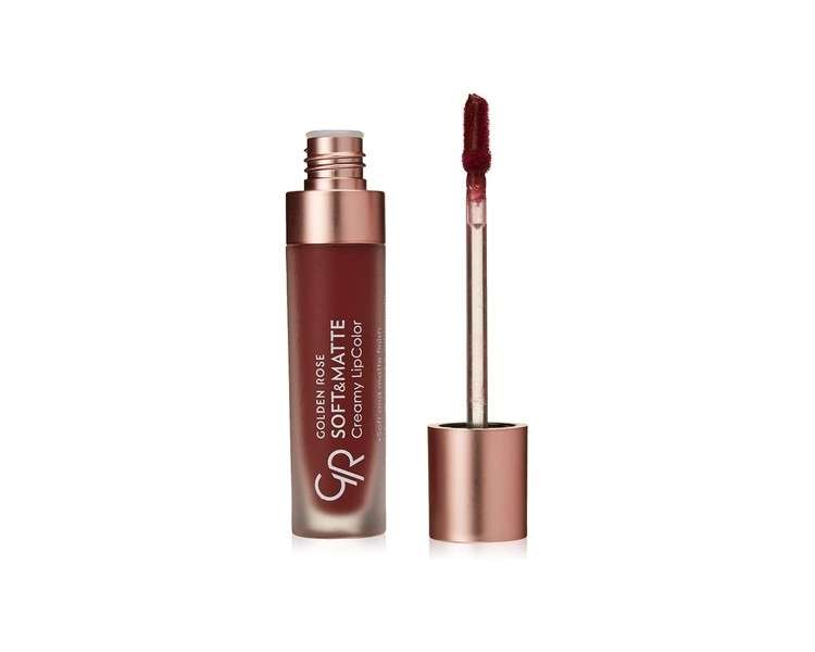 Soft & Matte Creamy Lipcolor Liquid Creamy Lipstick Golden Rose 117