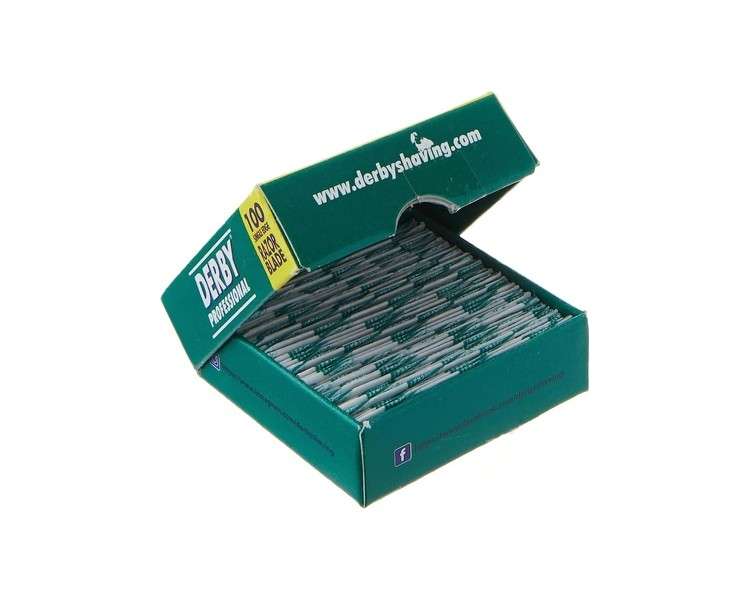 Derby Professional Single Edge Razor Blade 100 Pieces