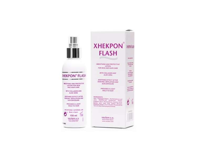 XHEKPON Flash Collagen Lotion Enriched with Aloe Vera 150ml/5fl.oz