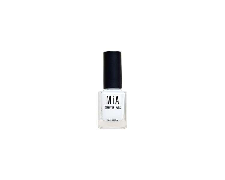 Mia Cosmetics-Paris 2685 Frost White Nail Polish 11ml