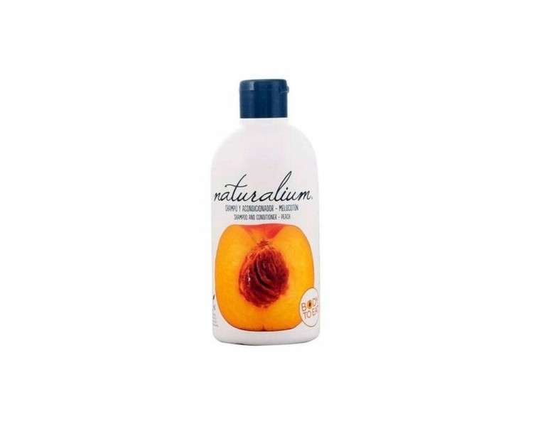Peach Naturalium 2 in 1 Shampoo and Conditioner 400ml
