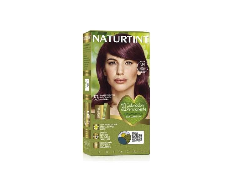 Naturtint Ammonia-Free Hair Color 5M Chestnut Mahogany Light 170ml