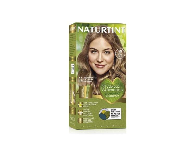 Naturtint Permanent Coloration 8N Wheat Blonde 60ml