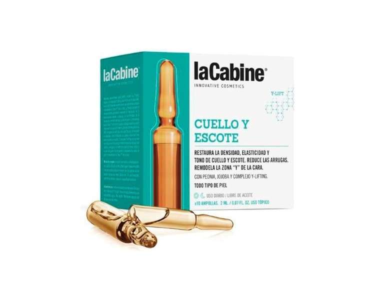 La Cabine Neck and Neckline 10 Ampoules 2ml