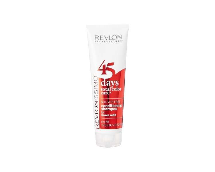 Revlon Professional 45 Days Brave Reds Conditioning Shampoo 275ml