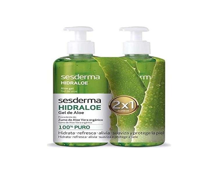 HIDRALOE 100% Pure Gel 250ml - Pack of 2