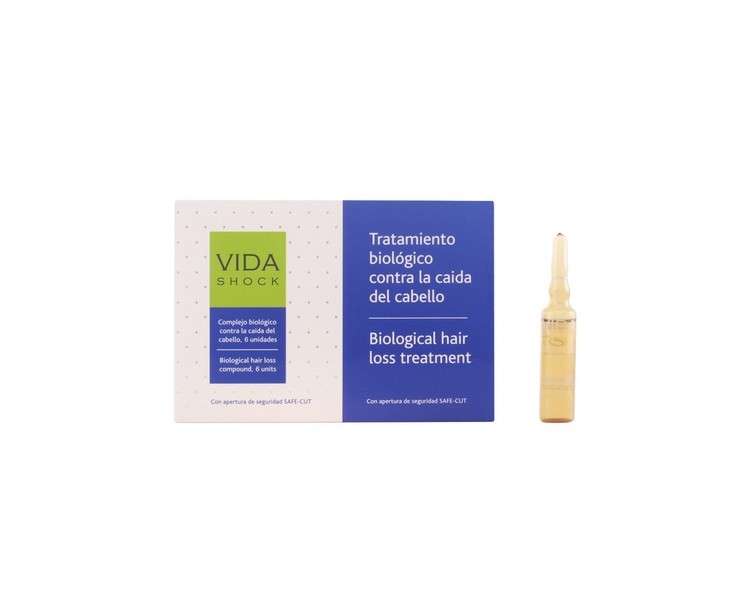 VIDA SHOCK Hair Loss Prevention 6 Ampoules x 10ml