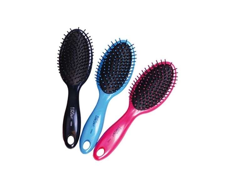 Eurostil Round Plastic Brush for Hair Colors