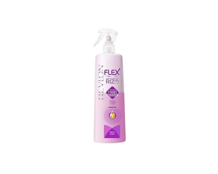 Revlon Flex 2 Stage No Rinse Conditioner With Keratin For Curly Hair Spray 400ml