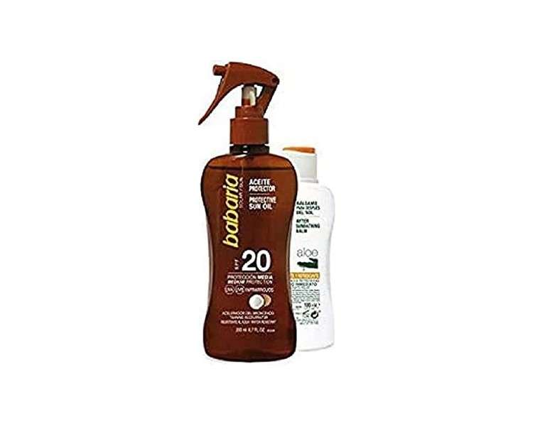 Solar Coconut Oil SPF20 Spray - Pack of 2