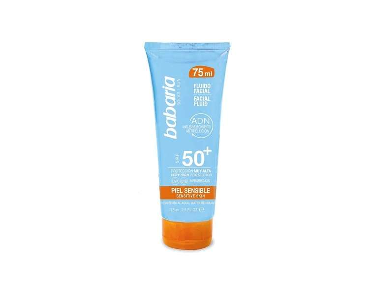 Sensitive and Atopic Facial Fluid F-50+ 75ml