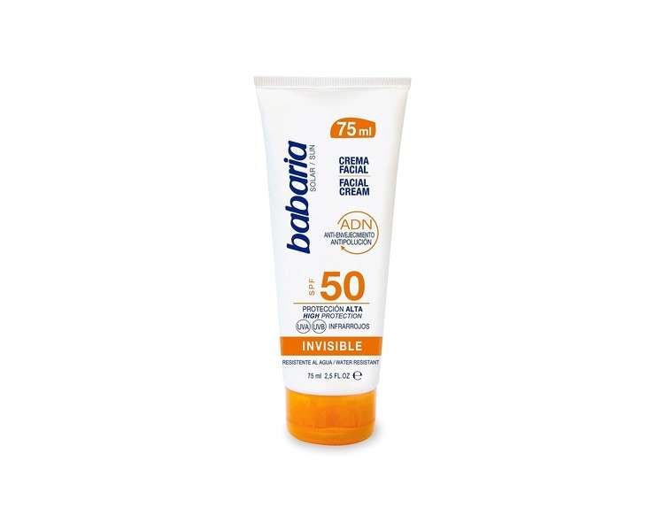 Invisible Solar Facial Cream F-50+ 75ml