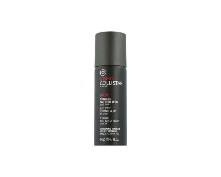 Collistar Man Body Multi Active Deodorant 24H Dry Spray 125ml