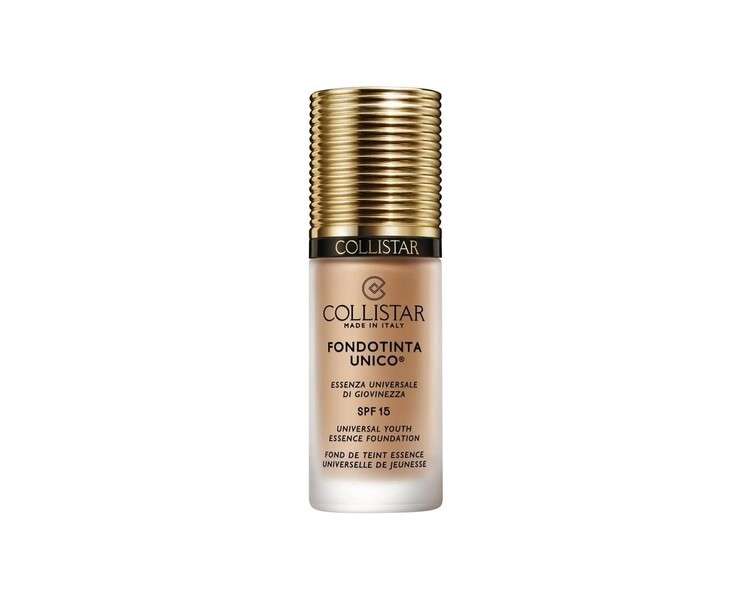 Collistar Unico Foundation LSF15 Nude Rosé Foundation with Global Anti-Ageing Effect 30ml
