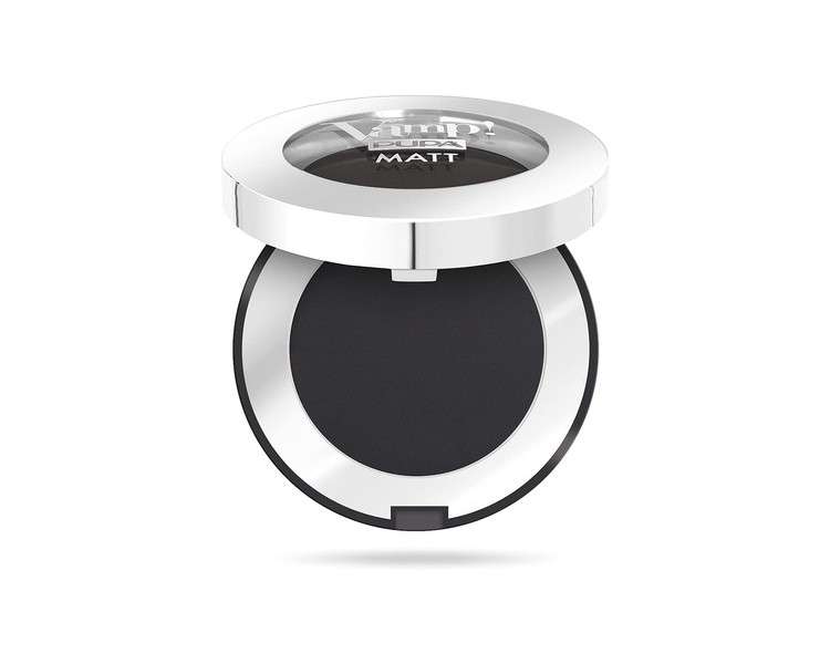 Pupa Milano Vamp! Matt Compact Eyeshadow 060 Deep Black for Women 0.088oz