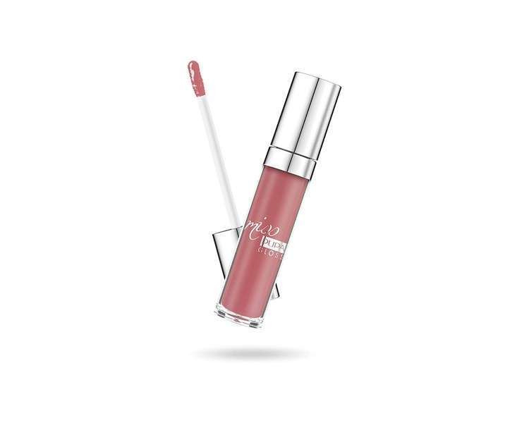 Pupa Milano Miss Pupa Gloss 302 Ingenious Pink Lip Gloss for Women 0.17 oz