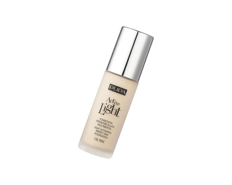 Pupa Milano Active Light Light Activating Perfect Skin Foundation SPF 10 002 Ivory for Women 1.01 oz