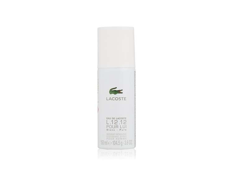 Lacoste L.12.12 Blanc Deodorant 150ml Spray