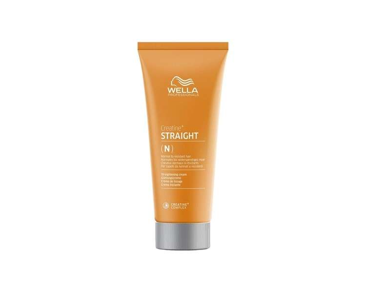 Wella Creatine Straight Smoothing Cream For Normal to Resistant Hair 200ml