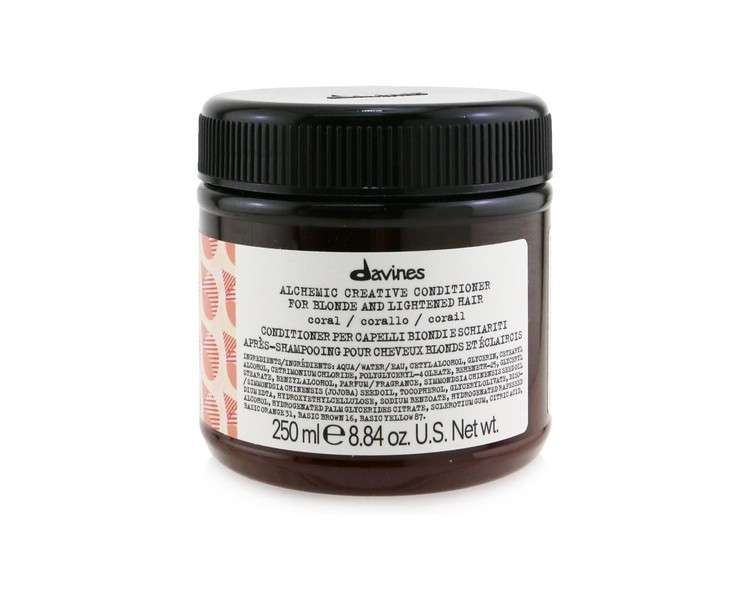 Alchemic Creative Conditioner Coral for Blonde and Lightened Hair 250ml/8.84oz