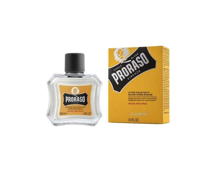 Proraso Wood and Spice After Shave Balm 100ml