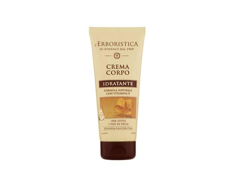 L'Erboristica Moisturizing Body Cream with Argan Oil 200ml