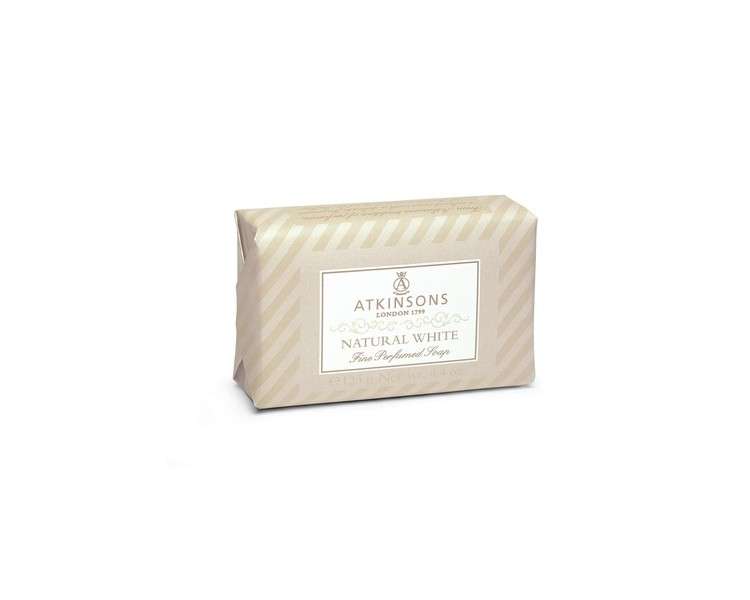 Atkinsons Natural White Soap 125g