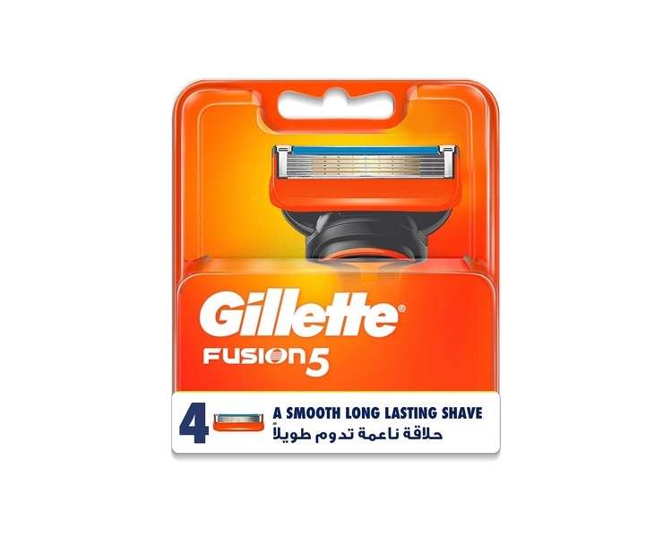 Gillette Fusion5 Razor Blades for Men with 5 Anti-Friction Blades