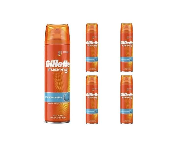 Gillette Fusion 5 Ultra Moisturizing Shaving Gel 200ml