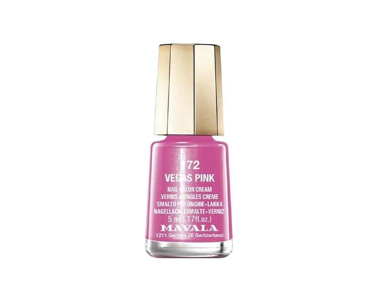 Mavala Mini Nail Colour Cream 5ml 172 Vegas Pink