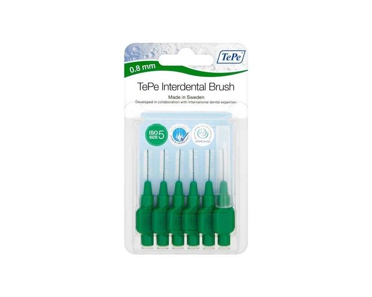 TePe Interdental Brushes Green 0.8mm