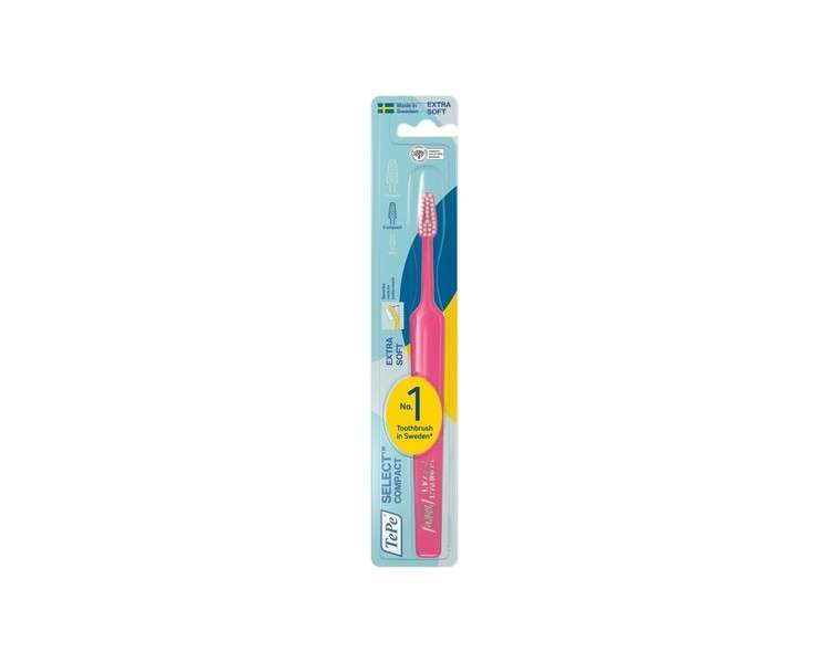 TEPE Select Compact X-Soft Toothbrush Small User-Friendly Brush