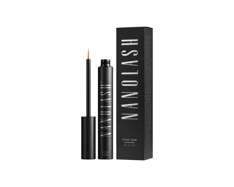 NANOLASH Eyelash and Eyebrow Serum - Boosts Lashes for Length and Density in 30 Days