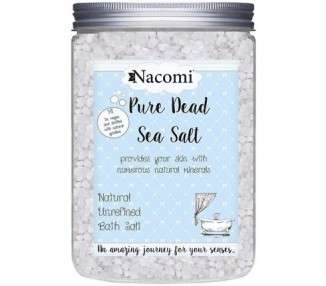 Nacomi Natural Dead Sea Bath Salt Pure 1400g