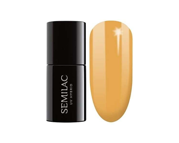 Semilac Hybrid UV Nail Polish 7ml 186 Kaymak Sweet