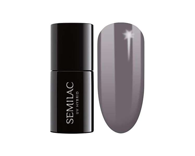 Semilac 106 UV Hybrid Nail Polish Wet Marengo 7ml