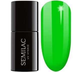 Semilac Hybrid UV Nail Polish Caribbean Green 7ml